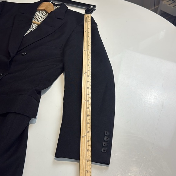 Hardy Amies for Henry Singer Mens Double Breasted Blazer Jacket 42 Tall Classic - Picture 10 of 10